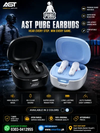 AST PUBG Gaming Earbuds Price in Pakistan